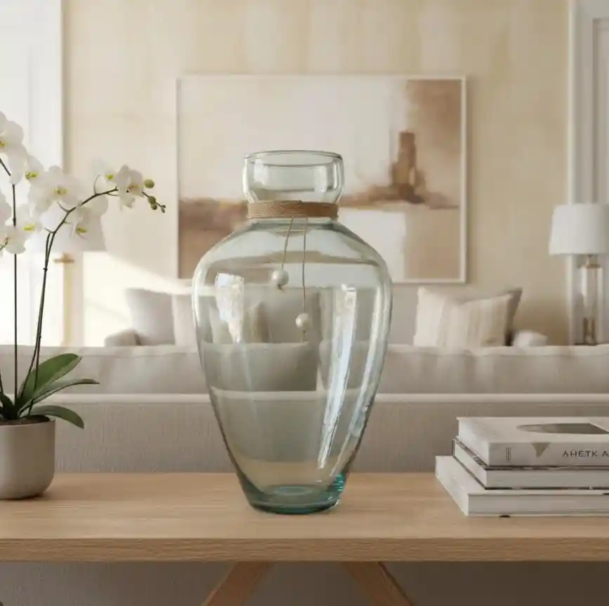 Florero Jarrón De Vidrio (sydney)