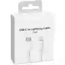 Cargador Adaptador 20w Iphone Tipo C + Cable Iphone Usb C A Lightning De 1 Metro 1.1 Iphone