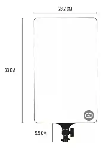 Panel De Luz Profesional 3000w Con Trípode Control Remoto