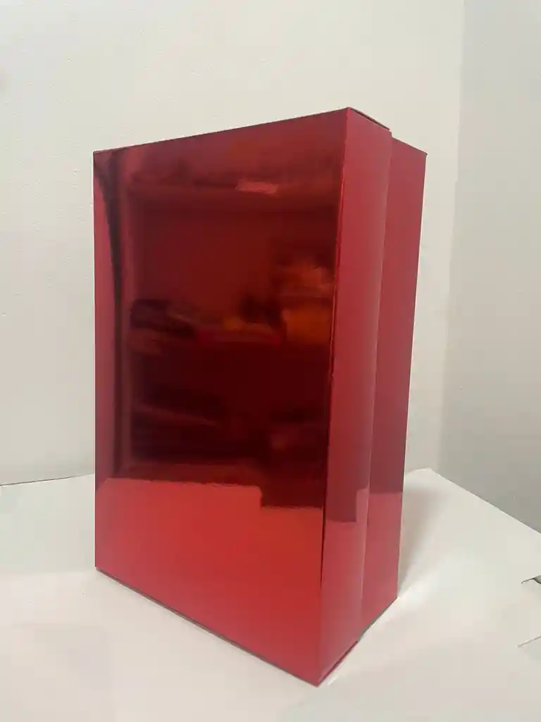 Caja Camisera Pequeña Rojo Brillante