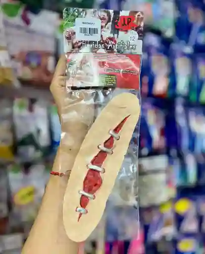 Herida Falsa Con Sangre Artificial