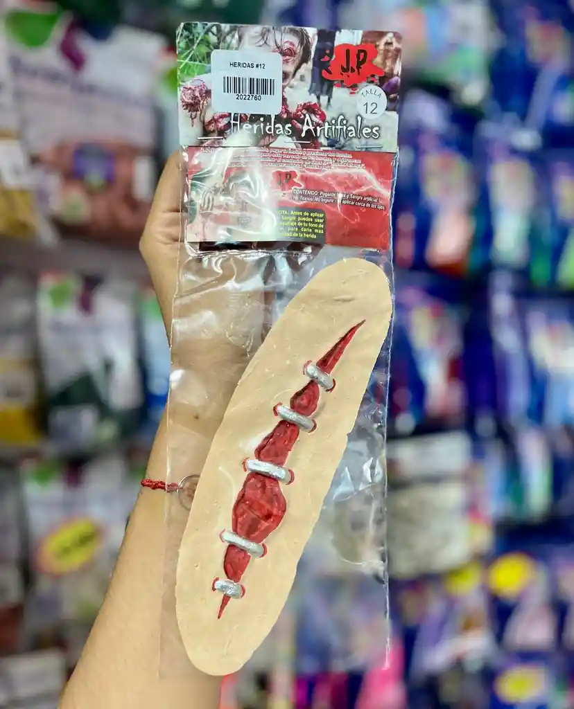Herida Falsa Con Sangre Artificial