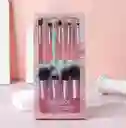 Set De Brochas De Maquillaje Viajero X9 Piezas 🌸