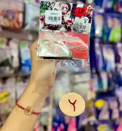 Herida Falsa Con Sangre Artificial