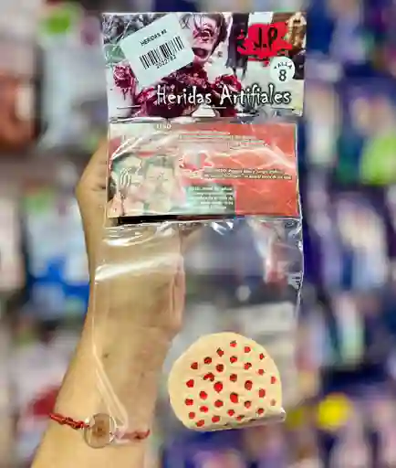 Herida Falsa Con Sangre Artificial