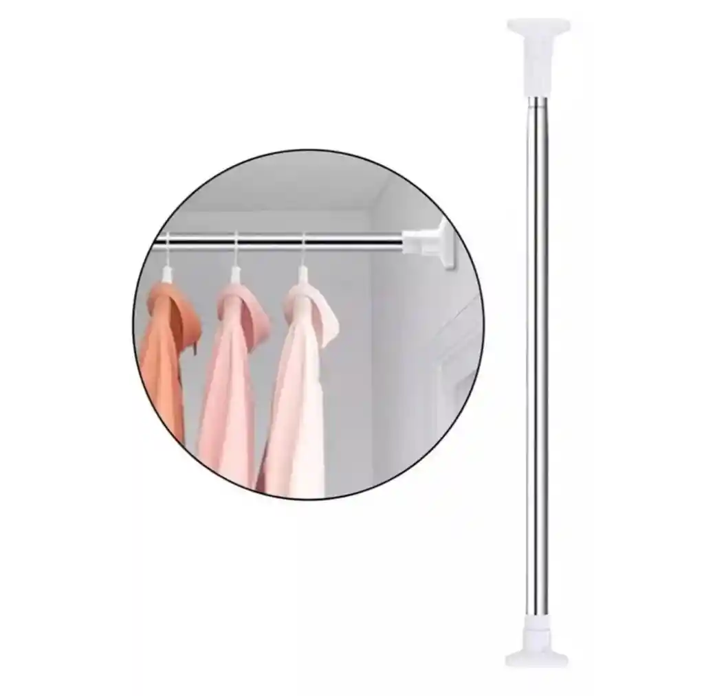 Tubo Para Ropa,cortina, Barra Expandible 110 A 200 Cm