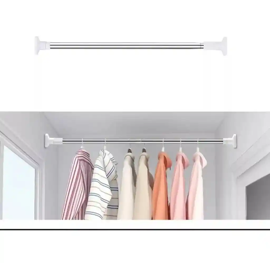 Tubo Para Ropa,cortina, Barra Expandible 110 A 200 Cm