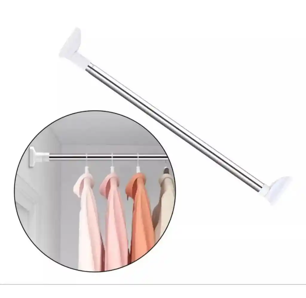 Tubo Para Ropa,cortina, Barra Expandible 110 A 200 Cm