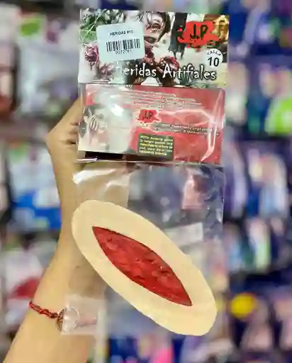 Herida Falsa Con Sangre Artificial