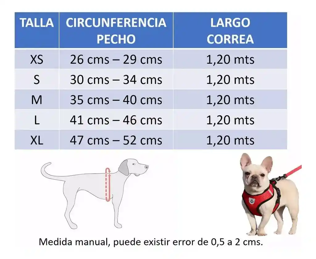 Arnés Y Correa Para Perros De Nailon Reflectante M Rojo Talla Pequeña (gato Grande)