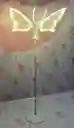 Mariposa Con Movimiento Grande Led Calido + Base Graduable