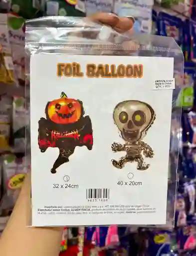 Globo Fantasma Calabaza "halloween"