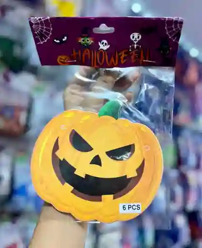 Cenefa Calabaza X 6 Pcz
