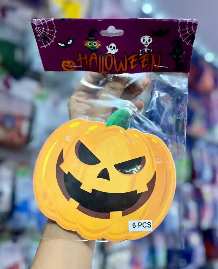 Cenefa Calabaza X 6 Pcz