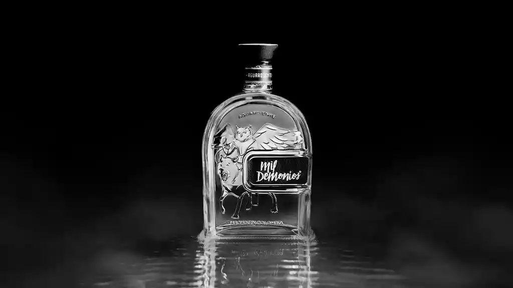 Aguardiente Mil Demonios Ultra Premium X 375 Ml