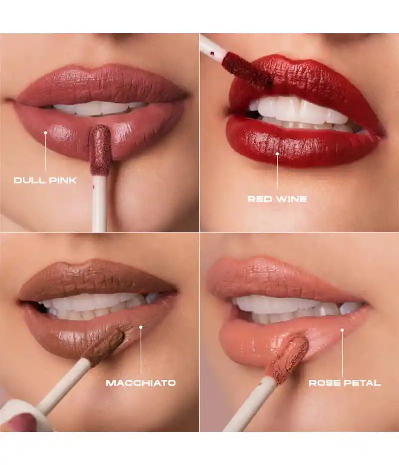 Labial Liquido Velvet I Redwine Atenea