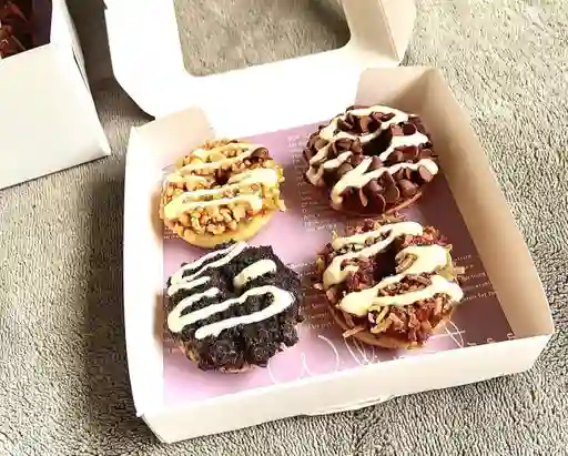 Combo De 4 Mini Donas