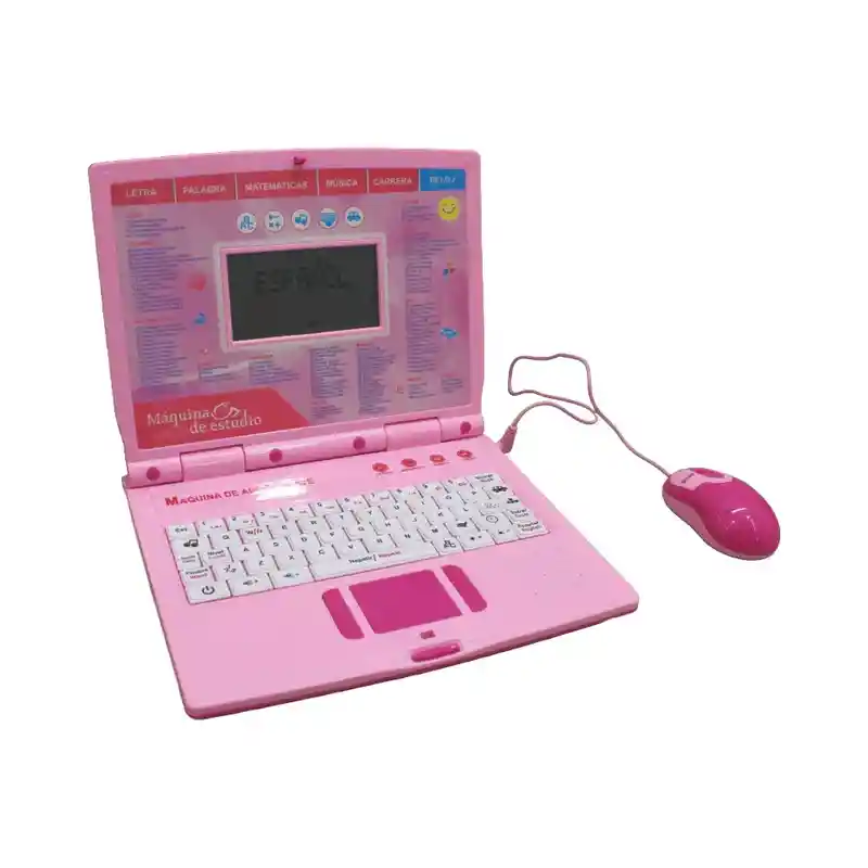 Computador Didáctico Para Niños Y Niñas - 130 Funciones Ingles Y Español - Juegos