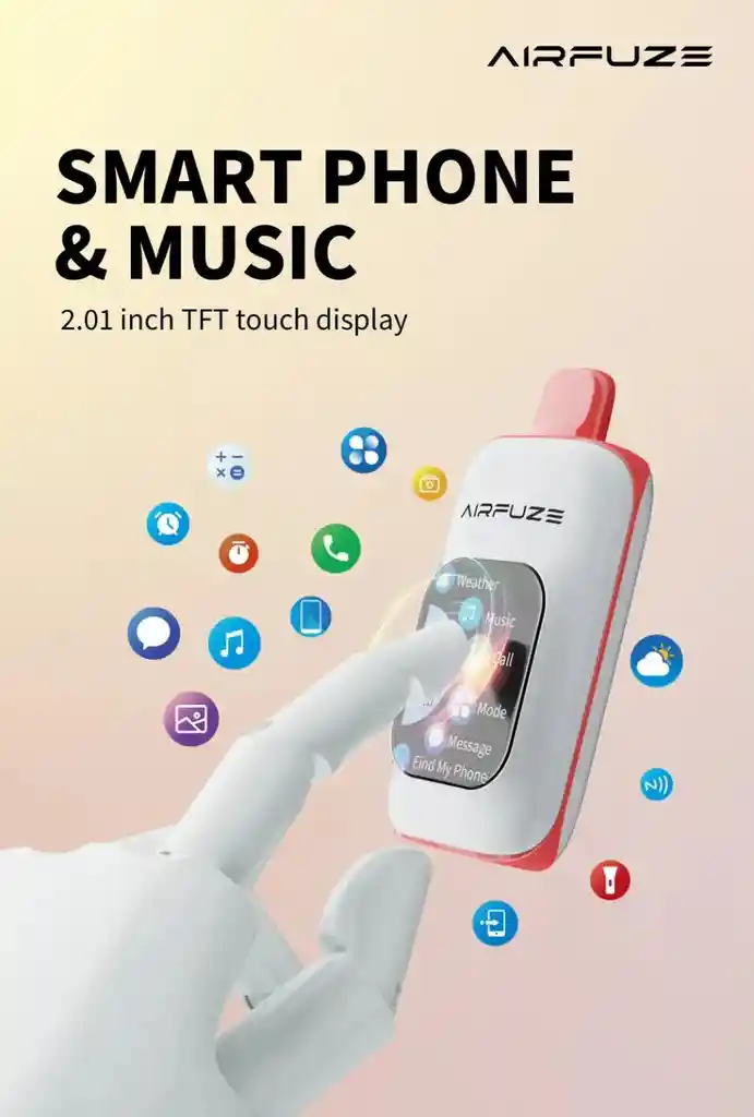 Vaporizador Vape Airfuze Smart 30k Triple Mango