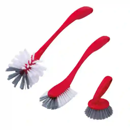 Set De 3 Cepillos Para Cocina