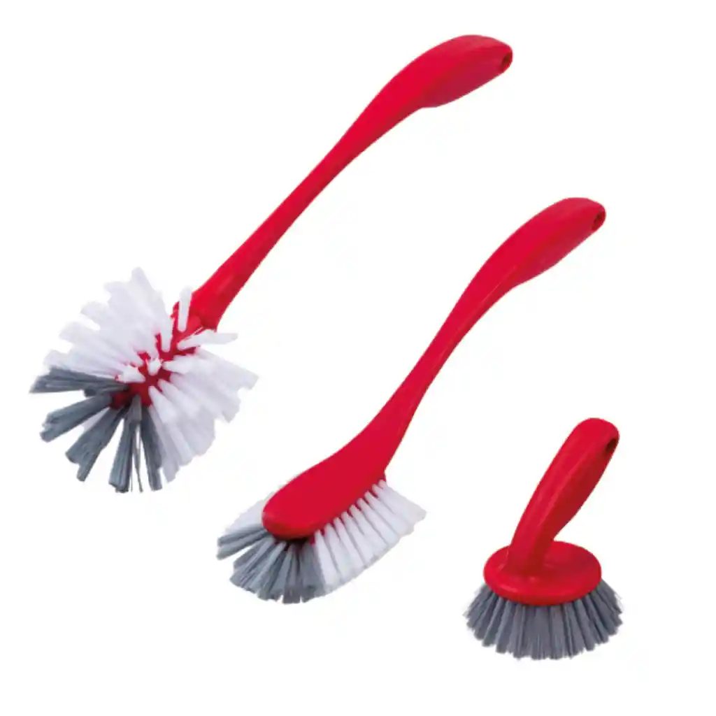 Set De 3 Cepillos Para Cocina
