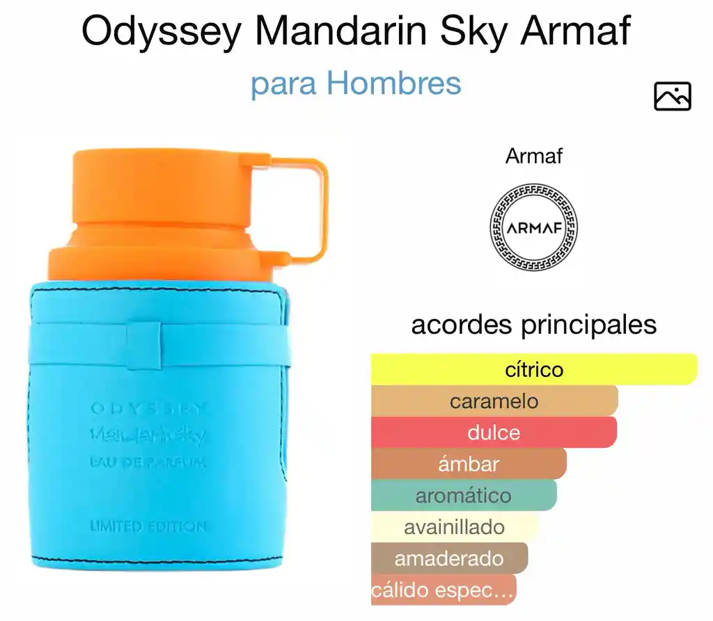 Perfume Mandarin Sky