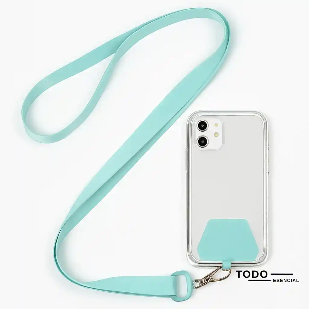 Correa Strap Celular Azul Claro