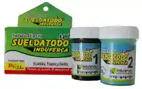 Pega Tanke Soldadura En Frio Sueldatodo X 40 Grs Negro