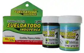 Pega Tanke Soldadura En Frio Sueldatodo X 40 Grs Negro
