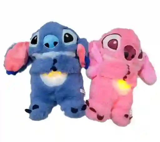Stitch Peluche Respira Y Relaja Juguete Calmante Recargable
