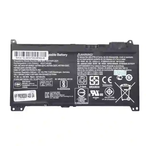 Bateria Para Hp Probook 430 G4 440 G4 450 G4