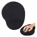 Pad Mouse Con Soporte En Gel Color Negro