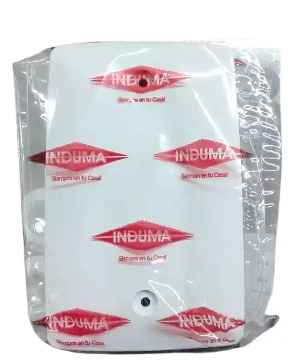 Tapa Plastica 2x4 Ciega Blanca