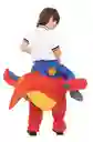 Disfraz Inflable Infantil Para Montar Dragón Niño O Niña
