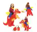 Disfraz Inflable Infantil Para Montar Dragón Niño O Niña