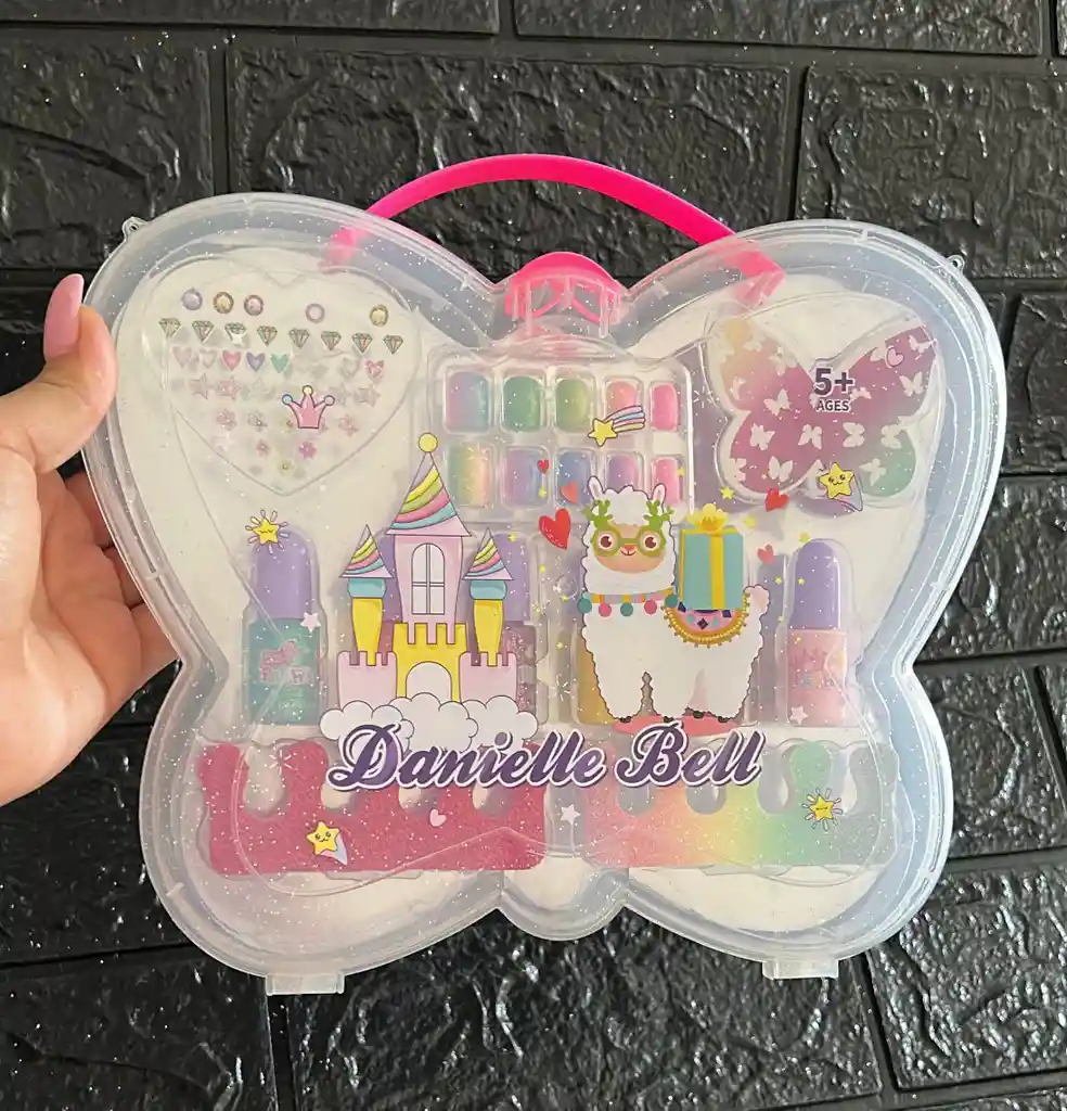 Kit Manicura En Maleta Para Niñas Juguetes Para Niñas