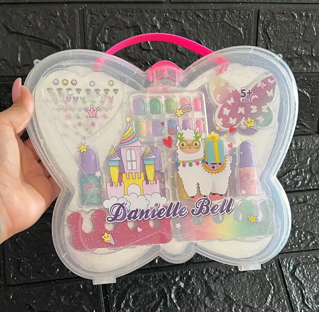 Kit Manicura En Maleta Para Niñas Juguetes Para Niñas