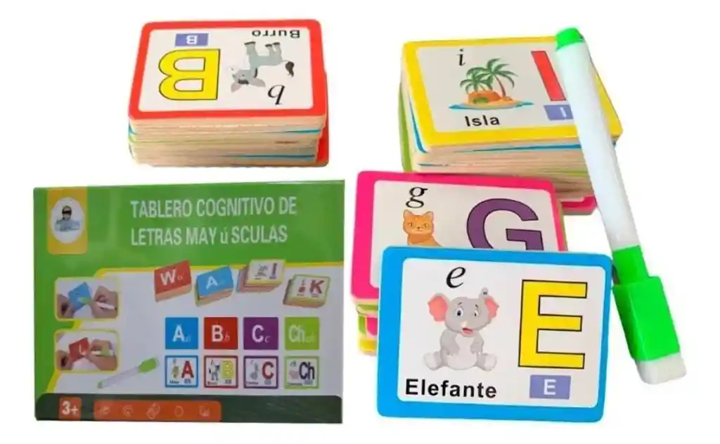 Tablero Cognitivo De Letras Mayusculas