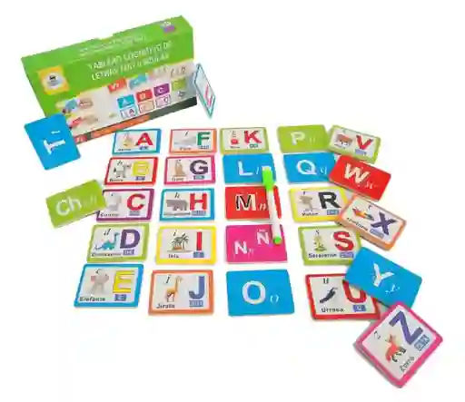 Tablero Cognitivo De Letras Mayusculas