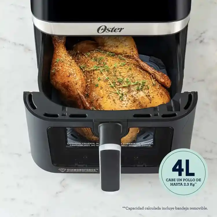 Freidora De Aire Digital Oster Ckstaf40wdddf – 4 Litros