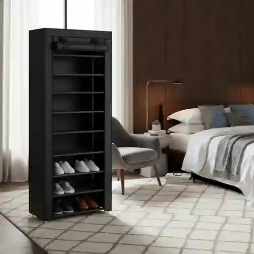 Zapatero Closet De 9 Niveles Armable Organizador De Zapatos