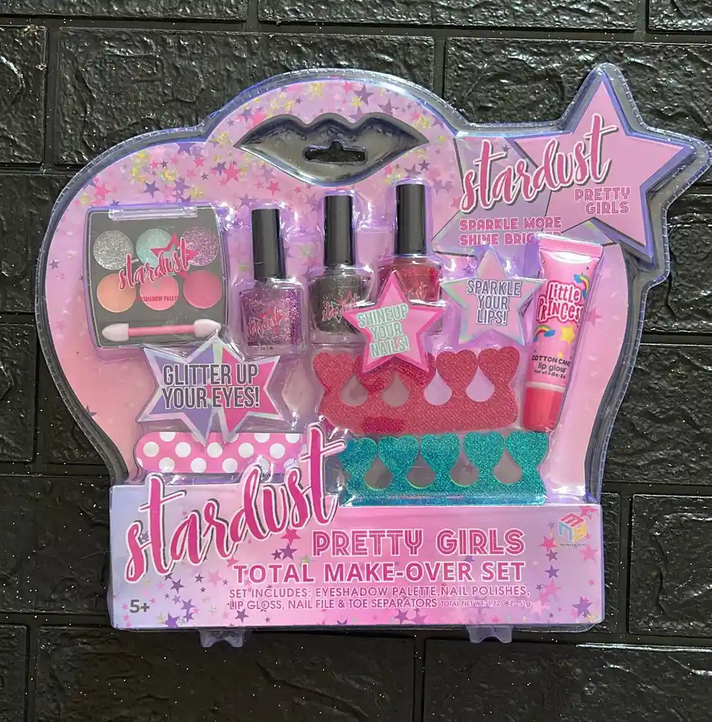Kit De Manicura En Blister Para Niñas Juguetes Para Niñas