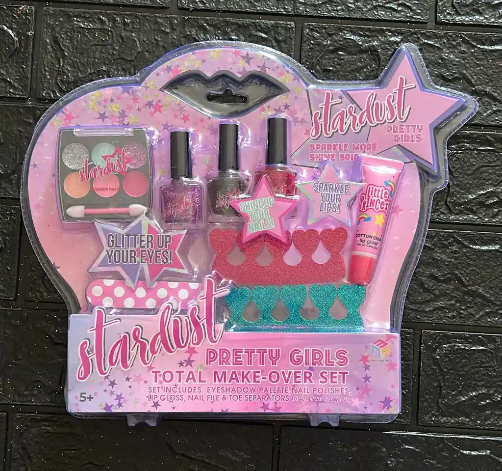 Kit De Manicura En Blister Para Niñas Juguetes Para Niñas