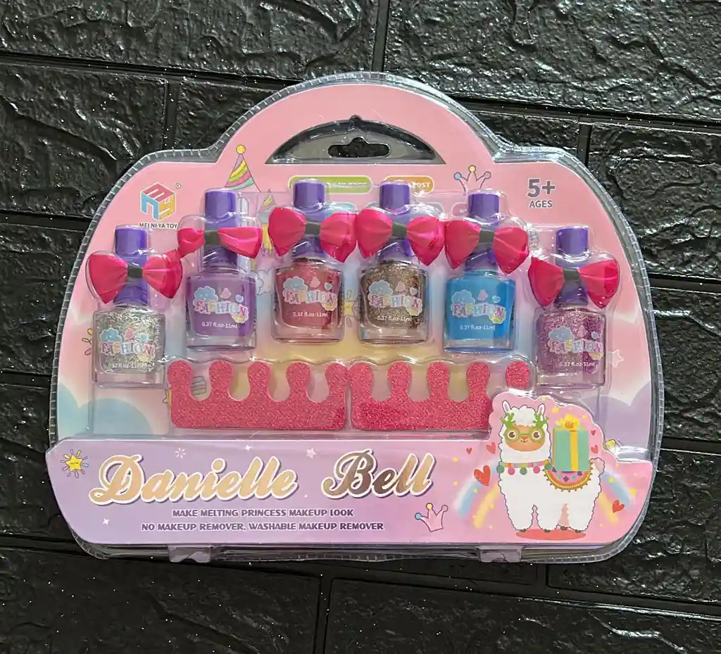 Kit Manicura En Blister Para Niñas Juguetes Para Niñas