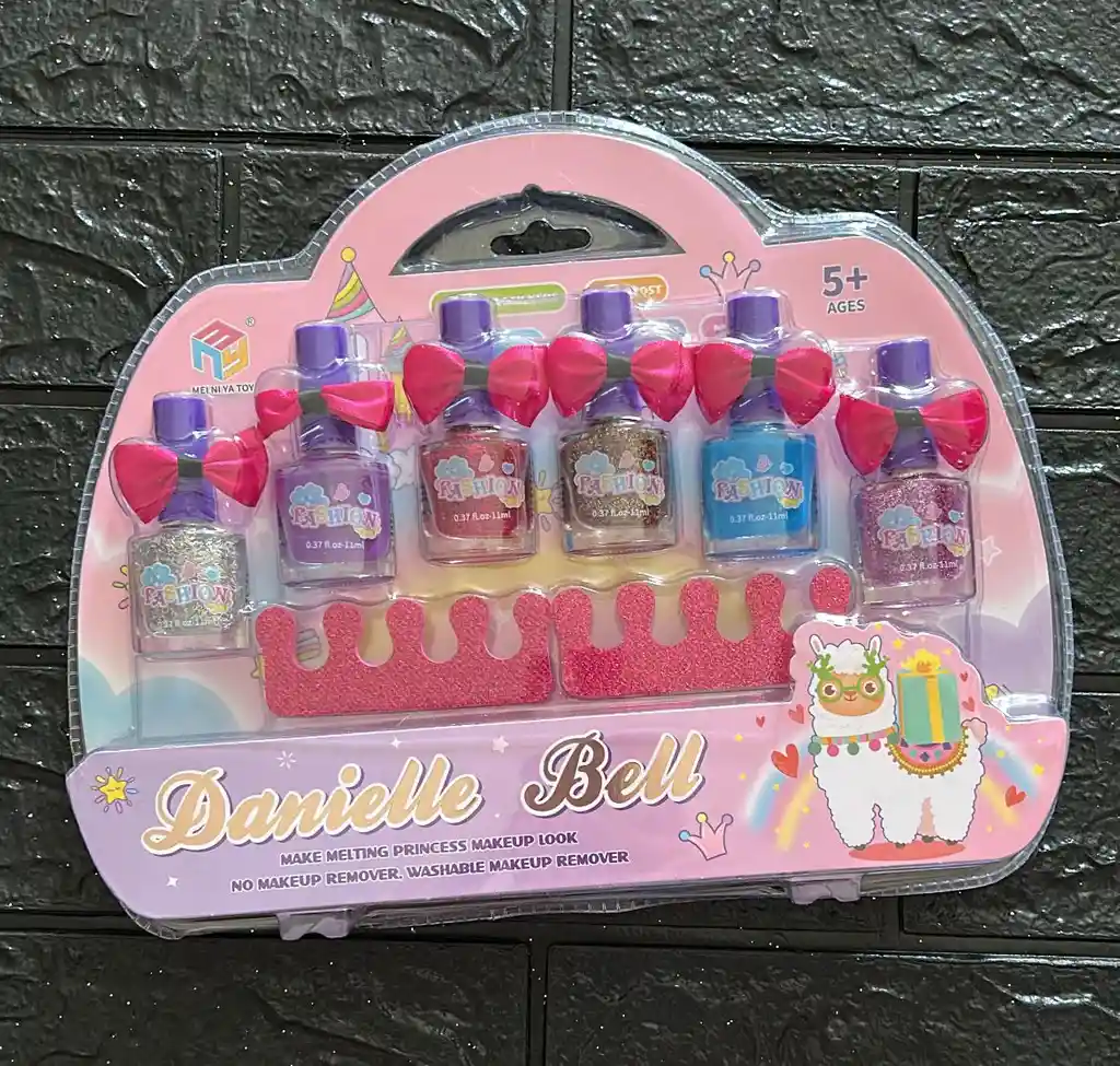 Kit De Manicura En Blister Para Niñas Juguetes Para Niñas
