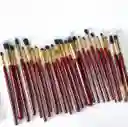 Kit De Brochas Scarlett