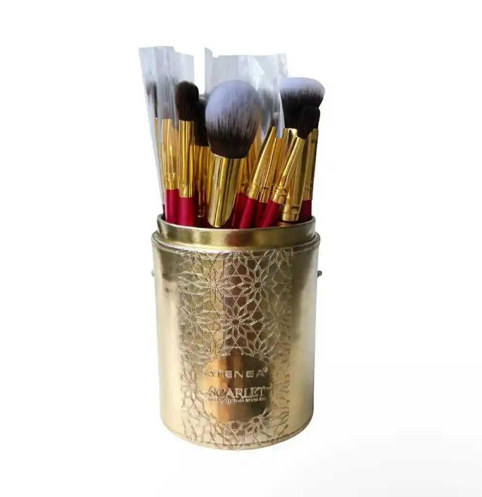 Kit De Brochas Scarlett