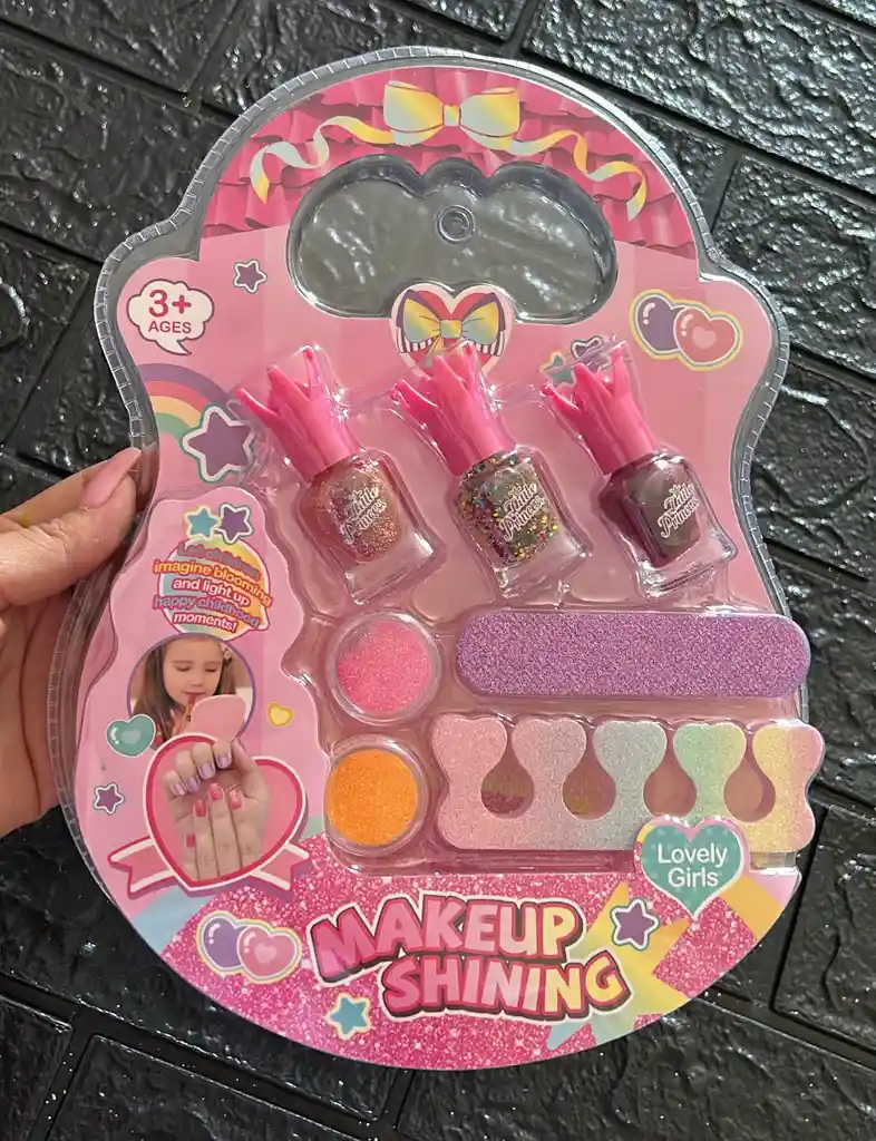 Manicura Para Niña En Blister Juguetes Para Niñas