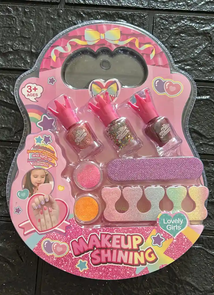 Kit De Manicura Para Niña En Blister Juguetes Para Niñas