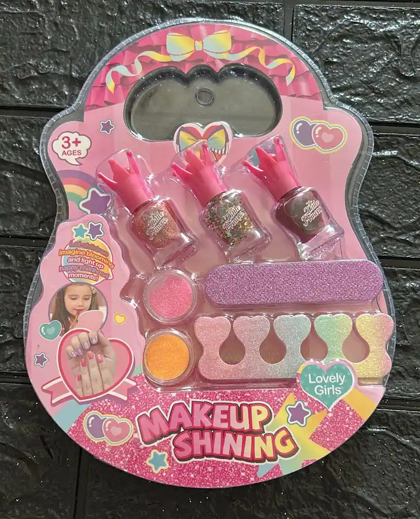 Kit De Manicura Para Niña En Blister Juguetes Para Niñas